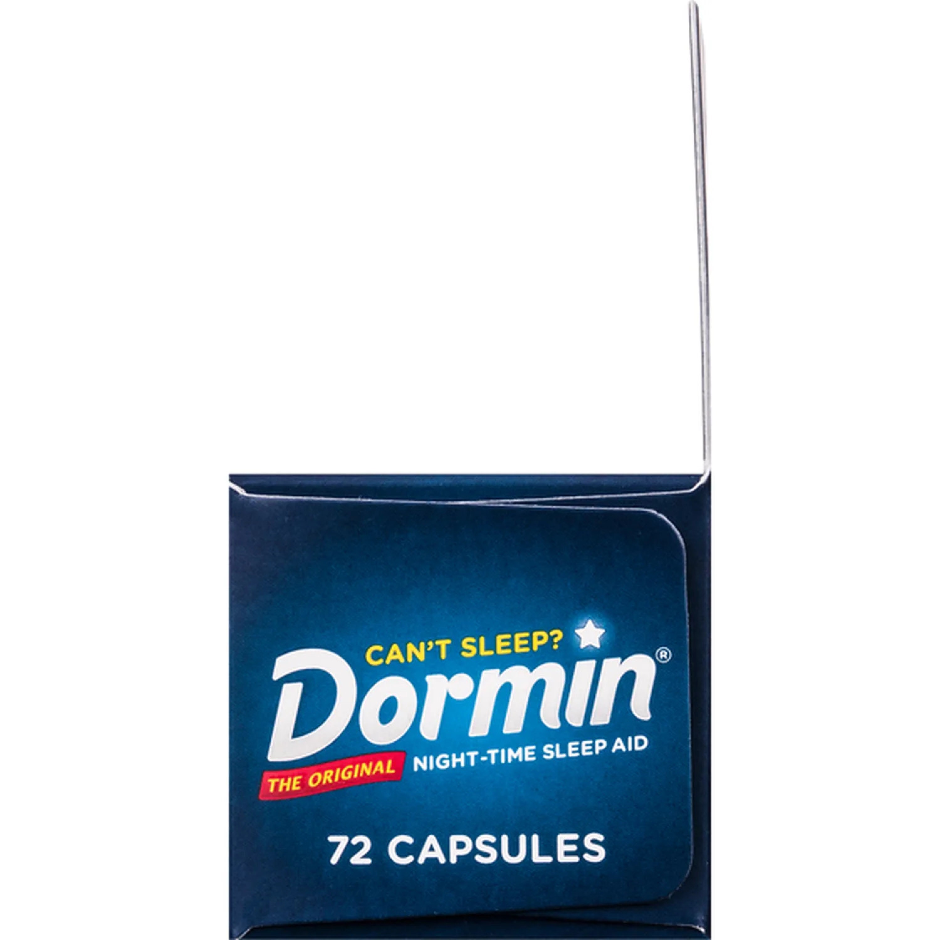 Dormin Nighttime Relief Capsules, Non-Habit Forming and Fast-Acting, 72 Count (Pack of 3)