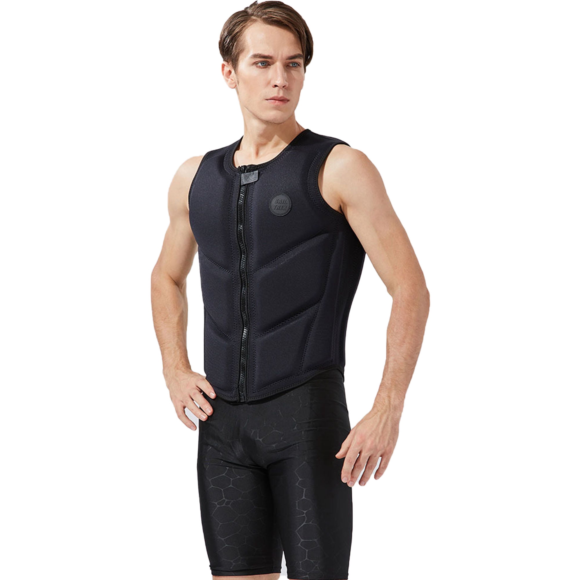 Wakesurf Comp Vest Neoprene Impact Vest, Designed for Wake Surf and Skimboard, Great for Boating Rafting Surfing Buoyancy All Other Watersports Activities