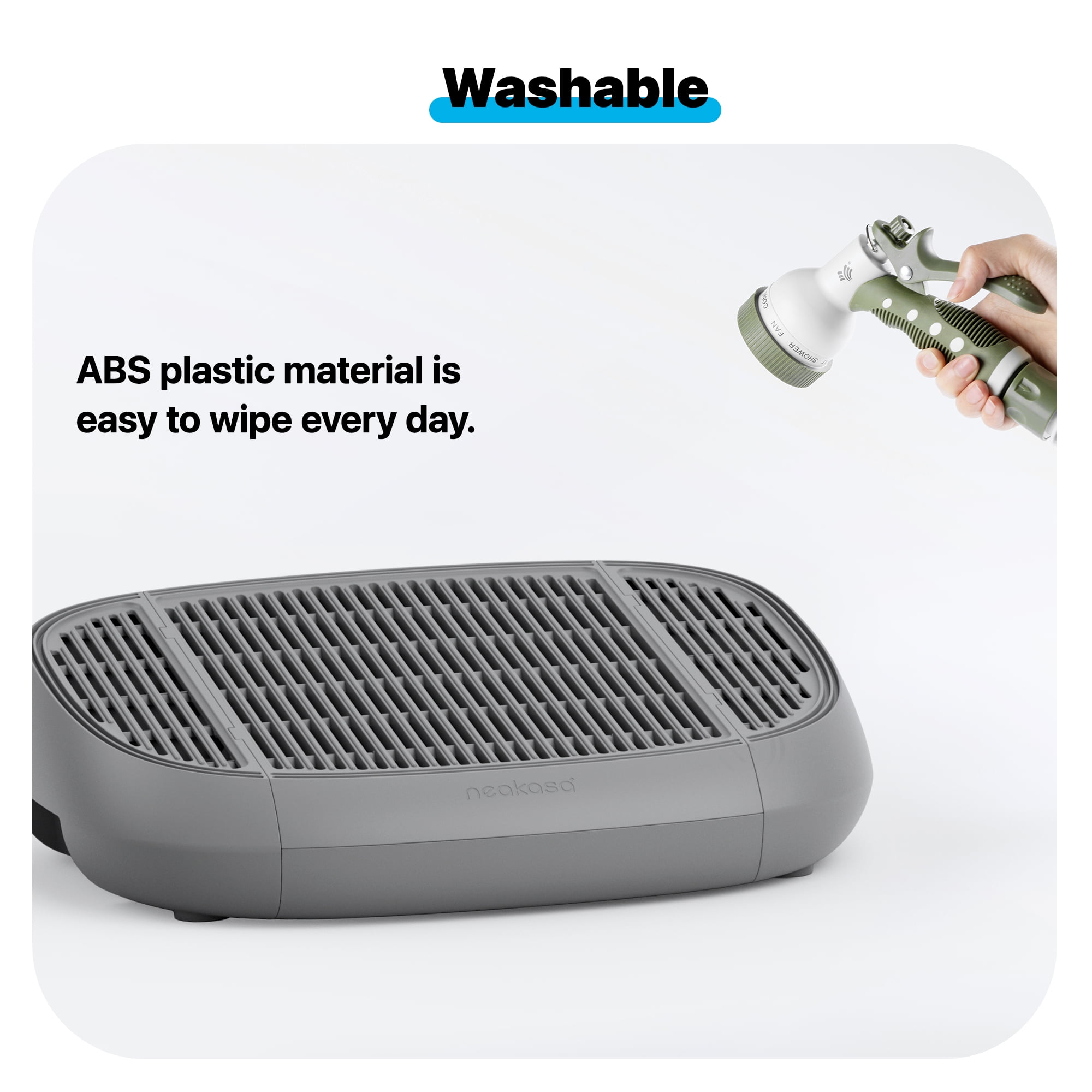 Neakasa M1 Plus Self-Cleaning Litter Box & Step Stool Bundle – Odor-Free Automatic Waste Disposal with Sensor, Easy Clean Tray, Includes Trash Bags for Cats