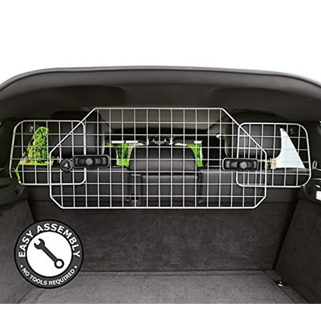 Dog Barrier for SUV's, Cars & Vehicles, Heavy-Duty - Adjustable Pet Barrier, Universal Fit (Certified
