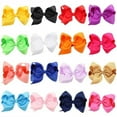 thumbnail image 1 of MesaSe 1Pc Cute Kids Girls Large Bow Alligator Knot Ribbon Hair Clip Accessories, 1 of 8