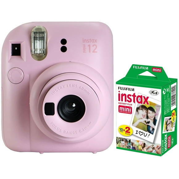 Cámara de película instantánea Fujifilm INSTAX MINI 12 (Blossom Pink)
