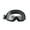 Black Frame Clear Lens, variant on Motorcycle Goggle ATV Dirt Bike Off Road Racing Motocross Goggles for Men,Women, Adults