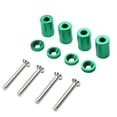 thumbnail image 1 of funtasica Alloy Hood Vent Spacer Riser Kits For All Engine Motor Swap Green, 1 of 8