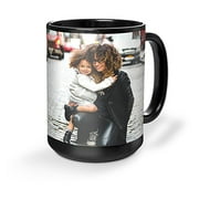 Customizable Photo Mug, Full Black 15oz