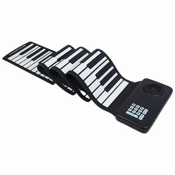 88 Key Rolls up Keyboard Foldable Electronic Piano for Beginner Kid Easy to Play