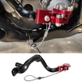 thumbnail image 2 of Dalazy Rear Brake Foot Pedal Lever Motorcycle Part for Crf-300 Crf300L Red, 2 of 5