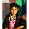 thumbnail image 3 of Robert Henri 15x17 Black Modern Framed Museum Art Print Titled - Pepita (1917), 3 of 5