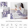 thumbnail image 4 of Fleece Blanket Purple Farm Truck Lavender Flower Blankets, Soft Cozy Warm Flannel Throw Blanket, Retro Rustic Wooden Plank Blanket for Bed Couch Sofa,40x50In, 4 of 9