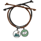 thumbnail image 1 of El Tigre descansa. Pulsera Cuerda Mano Cadena Cuero Dinero Pulsera Unbranded M, 1 of 2
