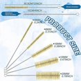 thumbnail image 2 of Drinking Straw Cleaner Brush Kit 5 Sizes 20-Piece 12" Pipe Cleaner Brushes, 2 of 5