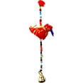 thumbnail image 2 of Door Hanging Decorative Cotton Multi Color Hanging 5-Beads and Bell Tota Decoration 2 Layer Size - 96 cm, 2 of 5