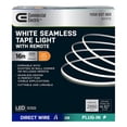 thumbnail image 3 of 16 ft. Plug-In/Hardwire Cuttable/Linkable Dimmable Integrated LED 3000K Indoor Seamless Tape Strip Light w/Remote, 3 of 5