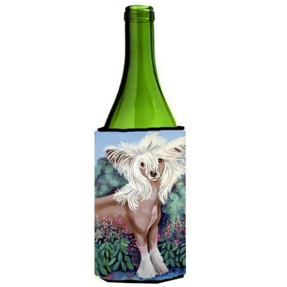Chinese Crested Wine bottle sleeve Hugger