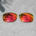 thumbnail image 4 of Walleva Fire Red Replacement Lenses for Oakley Jupiter Squared Sunglasses, 4 of 7