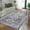 Gray, variant on Garvee 2' x 6' Kitchen Runner Rug Vintage Persian Hallway Runner Rug Machine Washable Distressed Rug for Bedroom, Sea Blue