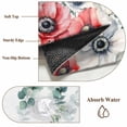 thumbnail image 6 of Round Rugs 3.3Ft, Poppy Flowers Eucalyptus Round Area Rug Washable Indoor Throw Carpet, Farmhouse Weeping Botanical Soft Non Slip Circle Rug for Laundry Room Patio Home Decor Aesthetic, 6 of 8