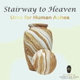 thumbnail image 2 of Ample Cremation Urn-Marbled Cremation Urn-Funeral Urn-Handcrafted urns for ashes, 2 of 7