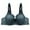 Green, variant on WCJM Pink Womens Cut Bra Underwear Bralette Crop Top Female Bra Brassiere Bra Thin Cup Bra Unpadded Bra