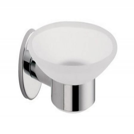 EAN 8013381061234 product image for La Toscana AT01 CR Atlanta Clear Glass Soap Holder with Chrome Base | upcitemdb.com