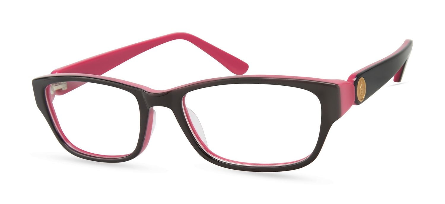 Baby Phat Lunettes De Vue Pour Femmes, Bv263, Noire Rose, 50-16-135