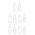 thumbnail image 1 of 10Pcs 50ml Hair Color Applicator Bottle Refillable Bottles with Pointed Mouth Empty Container for Salon Home Barber, 1 of 11