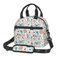 thumbnail image 1 of Easygdp Eiffel Tower Caja de Almuerzo para Mujeres y Hombres, Bolsa de Almuerzo Insulada, Bolsas Reutilizables Impermeables para Viajes, Trabajo y Picnics, 1 of 7