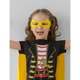 thumbnail image 4 of Tstars Halloween Pirate Buccaneer Shirt for Boys Girls Toddler Infant Kids Tshirt 2T Black, 4 of 7