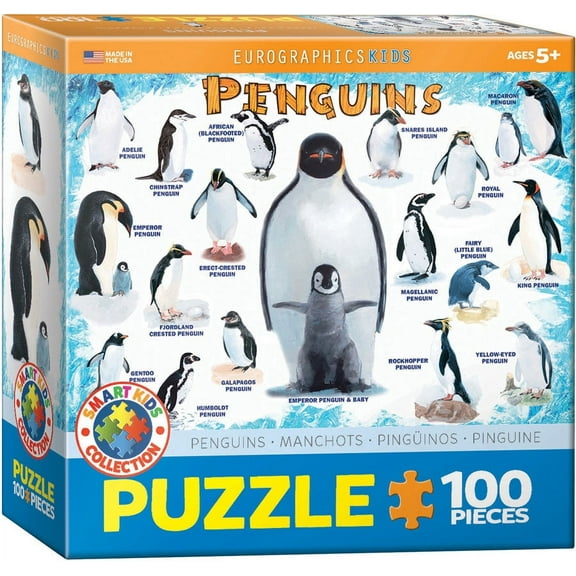 Penguins 100-Piece Puzzle