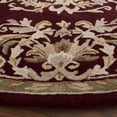 thumbnail image 3 of Safavieh Heritage Cleves Oriental Wool Area Rug, Red, 6' x 6' Round, 3 of 11
