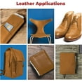 thumbnail image 6 of ELW Grass Fed Leather 8-10 oz. 3-4mm Heavy Duty Pre-Cut 8"x24" Tobacco Brown Full Grain Cowhide for Tooling, Carving, Holsters, Belts, Bags, Boots, Shoes, Cases, Repair, Knife Sheaths, Furniture, 6 of 7