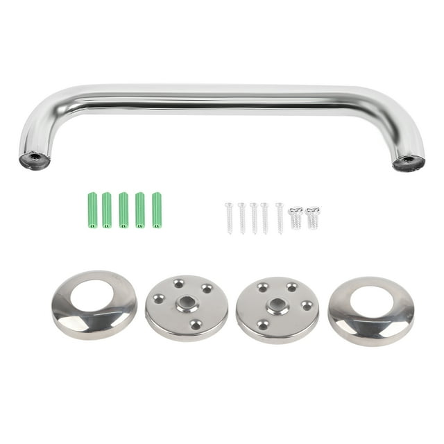 Barra de agarre de Acero inoxidable NikouMX 30 cm Plata
