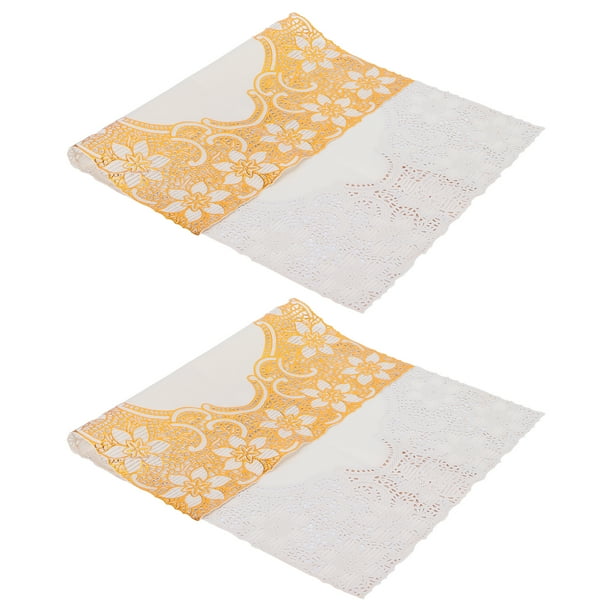 Posavasos, 2 piezas, 30 cm x 45 cm, manteles individuales de PVC para mesa, características mejoradas