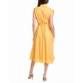 thumbnail image 2 of T Tahari womens  Fit & Flare Dress, 10, Yellow, 2 of 3