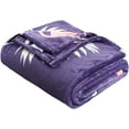 thumbnail image 2 of LushElegance SummerTime Whimsy Plush Fleece Throw Blanket (50" x 60") - Pink Flamingo, 2 of 2