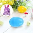 thumbnail image 3 of BESTSKY 36 Pcs Prefilled Easter Eggs Filled with Plush Animals Toys,Easter Eggs Fillers Plastic Easter Eggs for Party Exchange Favors, 3 of 7