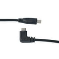 thumbnail image 3 of USB Type C to C Male to Male Charger Cable 60W PVC 90 Degree Cable for Fast Charging and Data Sync, 3 of 8