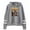 Gray, variant on Inspired Vintage Unisex Hoodie - Parallel Bars Sleeve Streetwear Pullover for Men Women