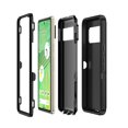 thumbnail image 6 of TASHHAR Google Pixel 7 Pro Case Military Grade Heavy Duty Protection 3 in 1 Shockproof Armor Rugged Durable Detachable for Pixel 7 Pro Phone - Black, 6 of 6
