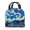 Lunch bag4, variant on Portable Lunch Bag Insulated Stained Glass Wolf Portrait Poster Lunch Box Reusable Tote Bag Unisex for Work, Travel, Picnic, Office, Camping, Hiking, Picnic, Beach