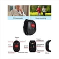 thumbnail image 5 of 2X Ancianos 4G SOS Reloj GPS Seguimiento Pulsera Alarma de Emergencia Seguimiento GPS Frecuencia CardíAca Monitor de PresióN Arterial-A, 5 of 5