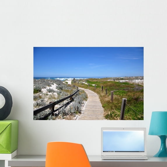 Trail Coast Spanish Bay Wall Mural by Wallmonkeys Peel and Stick Graphic (24 in W x 16 in H) WM293299