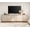 Light Oak, variant on WAMPAT Wide TV Stand for 110+ Inches TVs, 4-in-1 Modern Wooden Media Console with 2 Spacious Drawers and 4 Storage Cabinets for Living Room, Oak
