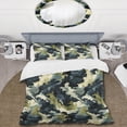 thumbnail image 2 of DESIGN ART Designart "Retro Revival " Modern Bedding Covert Cet With 2 Shams Full - Queen, 2 of 5