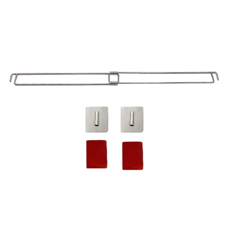 Shower Corner Storage Rod Retractable Designs Corner Versatile Suitable for Small Bathrooms