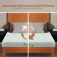 thumbnail image 4 of ViscoLogic 5" Twin Mattress in a Box, Kids Adult Tight Top Medium Comfort Reversible Resilience Foam, 4 of 7