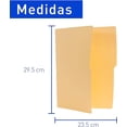 thumbnail image 2 of Folder crema Bluelander tamaño carta 100 Piezas, 2 of 4