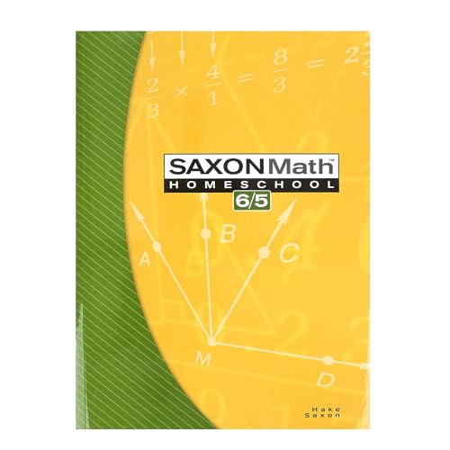 Pre-Owned Saxon Math 6/5: Homeschool, 3rd Edition, 9781591413189, 1591413184, Paperback, Student edition