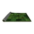 thumbnail image 2 of Ahgly Company Indoor Rectangle Oriental Green Modern Area Rugs, 7' x 9', 2 of 4