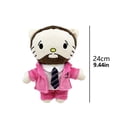 thumbnail image 2 of Hello Kitty Mac Miller Plush Toy, Hello Kitty 50th Anniversary Commemoration Doll, Cute Cat Hello Kitty Stuffed Animals Pillow Plush,Singer Figure Doll for Kids Christmas Birthday Gift Boys Girls, 2 of 2